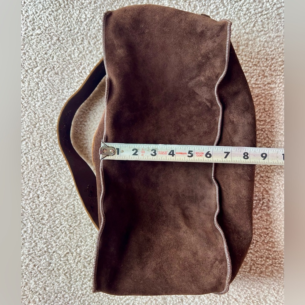 Vintage Y2K Genuine Suede Studded Hobo Bag - Picture 14 of 14